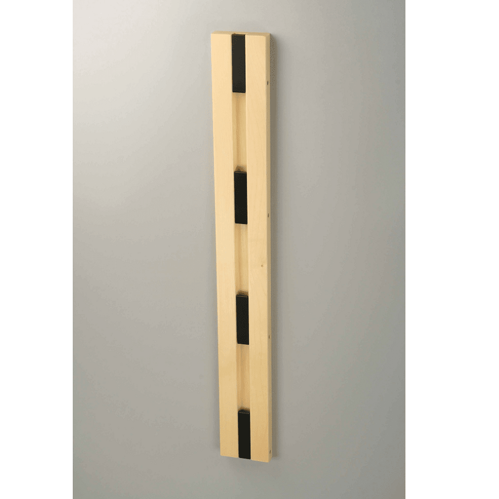 Knax Vertical 4 Hook Coat Hooks Loca Black Maple Lack 