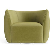 Council Swivel Lounge Chair lounge chair BluDot Loden Velvet 