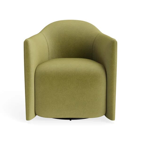 About Face Swivel Lounge Chair lounge chair BluDot Loden Velvet 