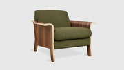 Lodge Chair lounge chair Gus Modern Copenhagen Terra Walnut 