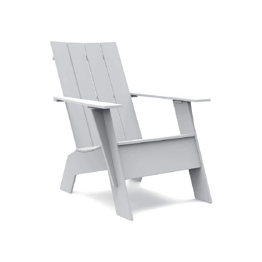 Adirondack Tall Flat Chair Chair Loll Designs Driftwood 