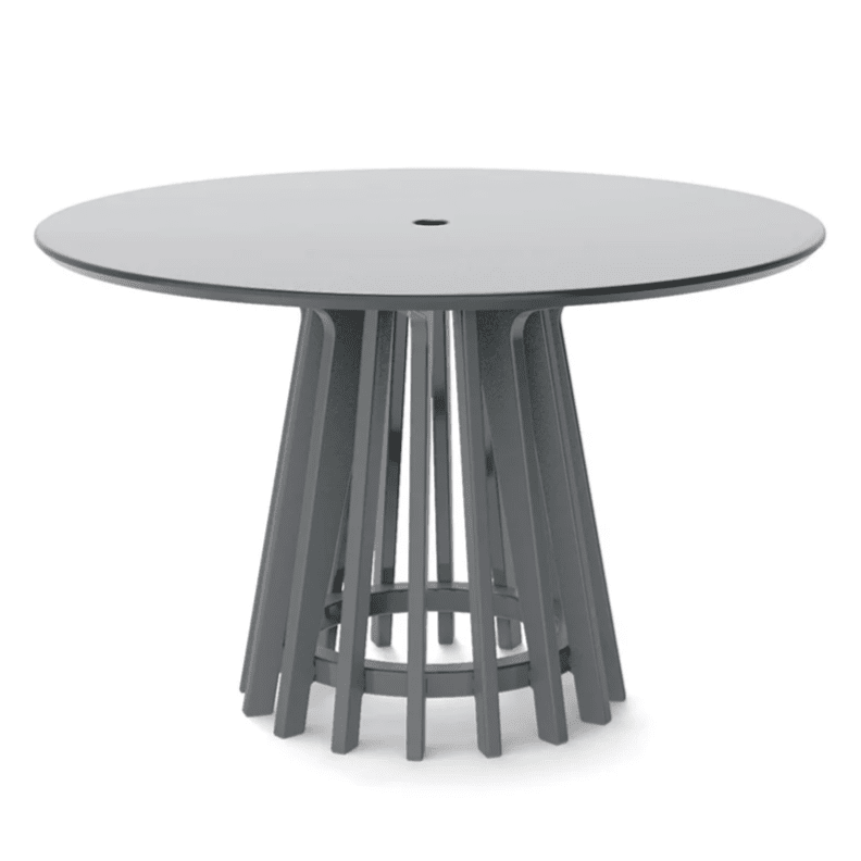 Good Company Dining Table Dining Tables Loll Designs Charcoal Grey 