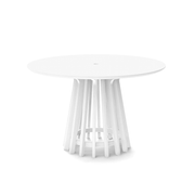 Good Company Dining Table Dining Tables Loll Designs Cloud White 