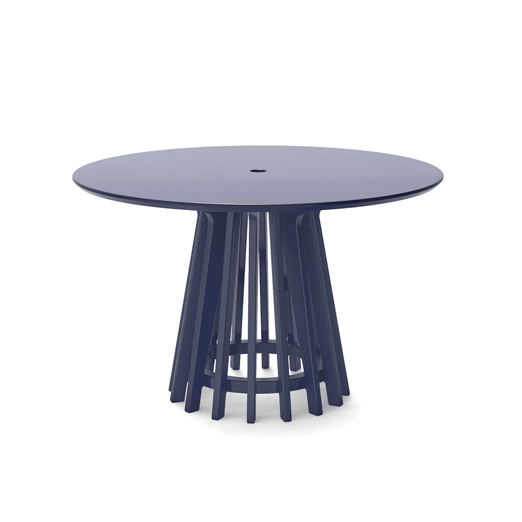 Good Company Dining Table Dining Tables Loll Designs Navy Blue 