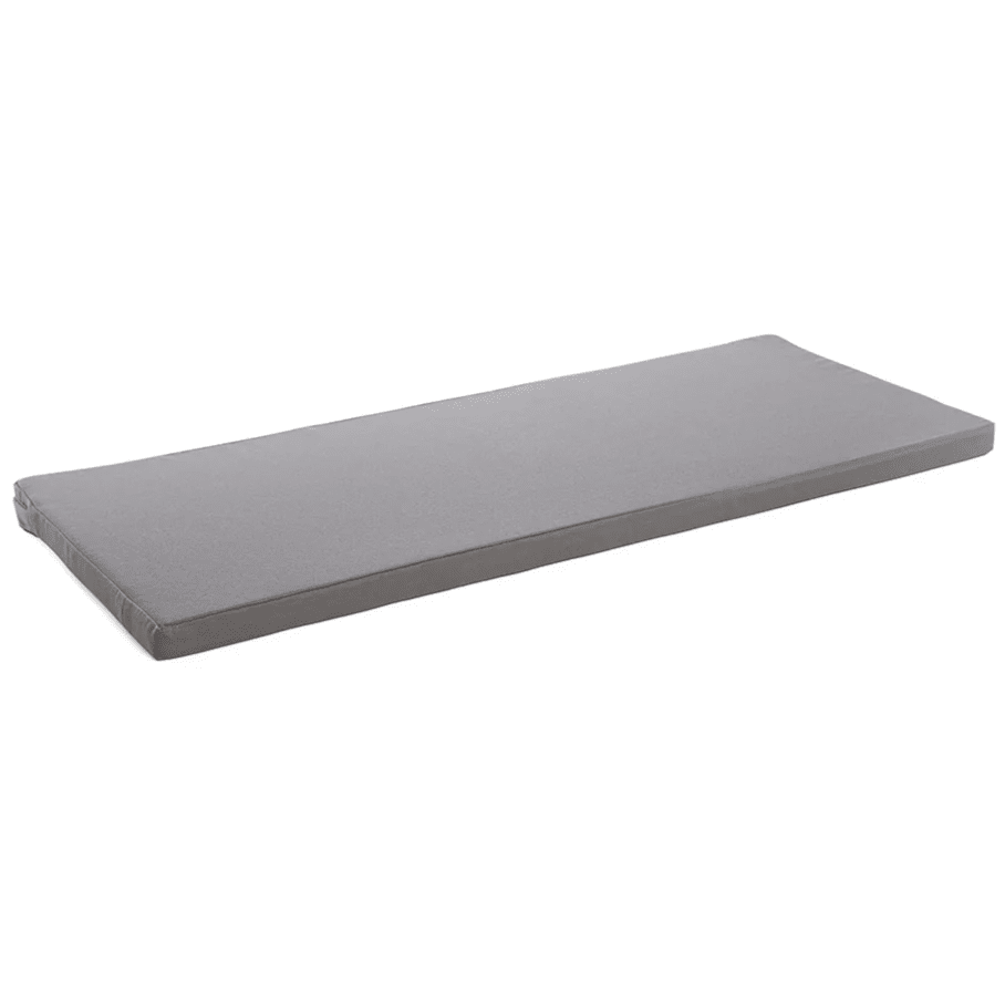 Cubby Bench Cushion Accessories Loll Designs Canvas Grey 