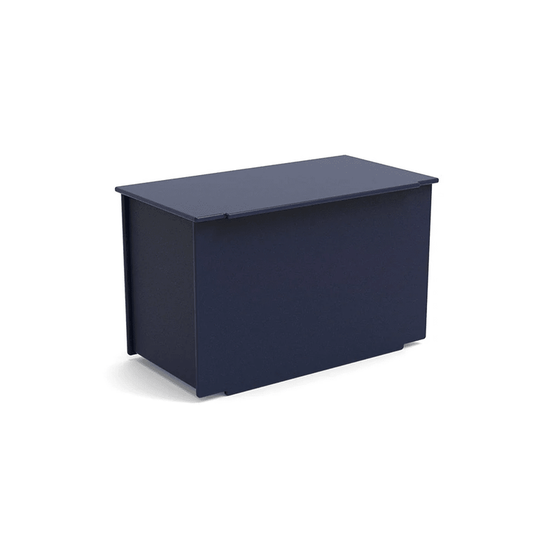 Mondo Storage Box with Lid storage Loll Designs Double Navy Blue 