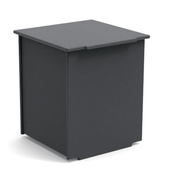 Mondo Storage Box with Lid storage Loll Designs Single Charcoal Grey 