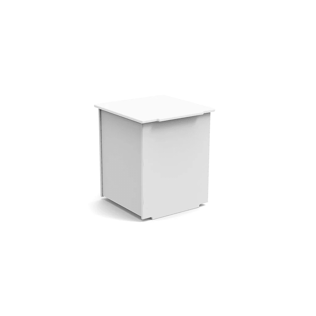 Mondo Storage Box with Lid storage Loll Designs Single Cloud White 