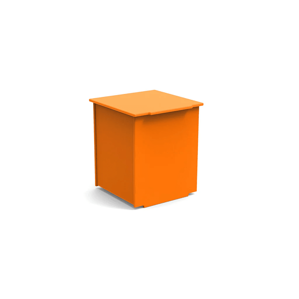 Mondo Storage Box with Lid storage Loll Designs Single Sunset Orange 
