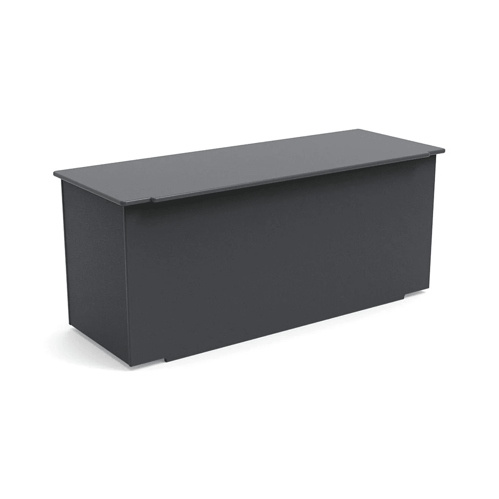 Mondo Storage Box with Lid storage Loll Designs Triple Charcoal Grey 