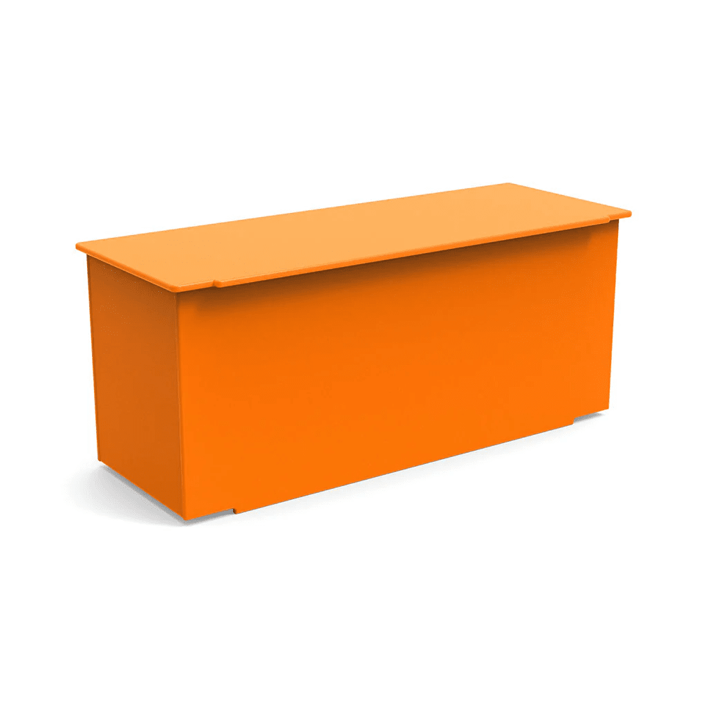 Mondo Storage Box with Lid storage Loll Designs Triple Sunset Orange 
