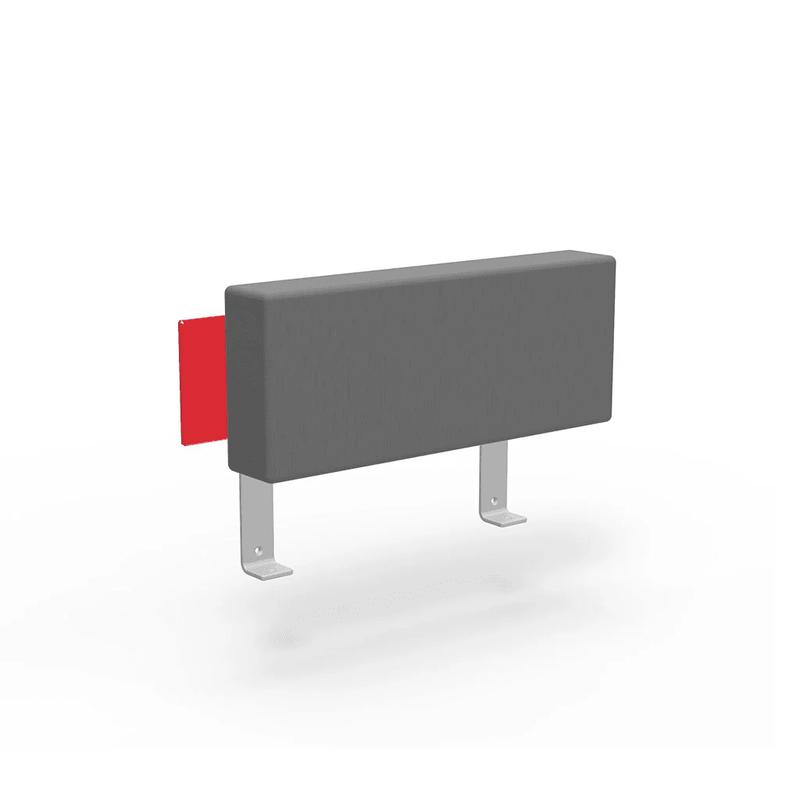 Platform One Accessory Arm Sofas Loll Designs Apple Red Cast Charcoal 