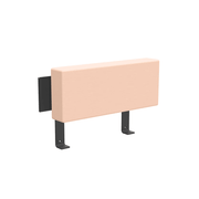 Platform One Accessory Arm Sofas Loll Designs Black Cast Petal 