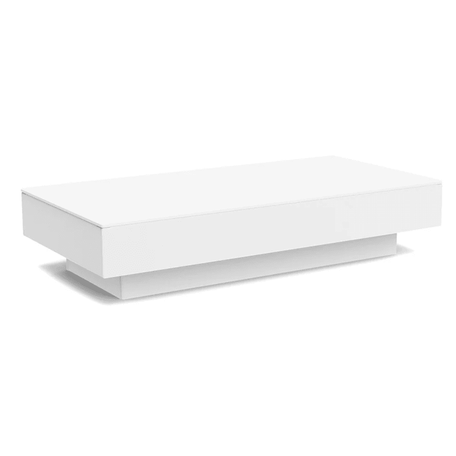 Platform One Coffee Table Coffee Tables Loll Designs Cloud White 