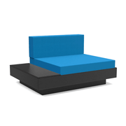 Platform One Lounge Left/Right Table lounge chairs Loll Designs Black Canvas Regatta 