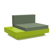 Platform One Lounge Left/Right Table lounge chairs Loll Designs Leaf Green Canvas Fern 