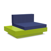 Platform One Lounge Left/Right Table lounge chairs Loll Designs Leaf Green Canvas Navy 