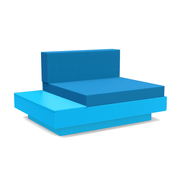 Platform One Lounge Left/Right Table lounge chairs Loll Designs Sky Blue Canvas Regatta 