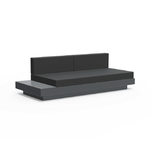 Platform One Sectional Sofa Sofas Loll Designs Charcoal Grey Cast Charcoal 