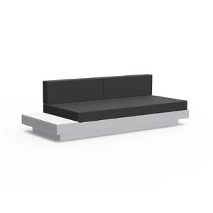 Platform One Sectional Sofa Sofas Loll Designs Driftwood Cast Charcoal 