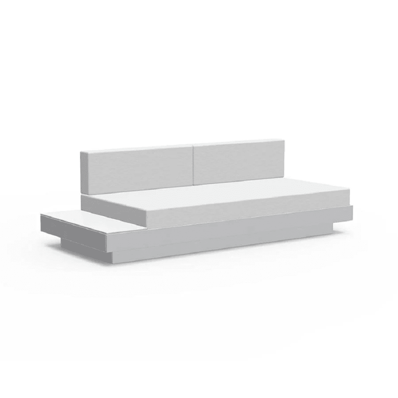 Platform One Sectional Sofa Sofas Loll Designs Driftwood Cast Silver 