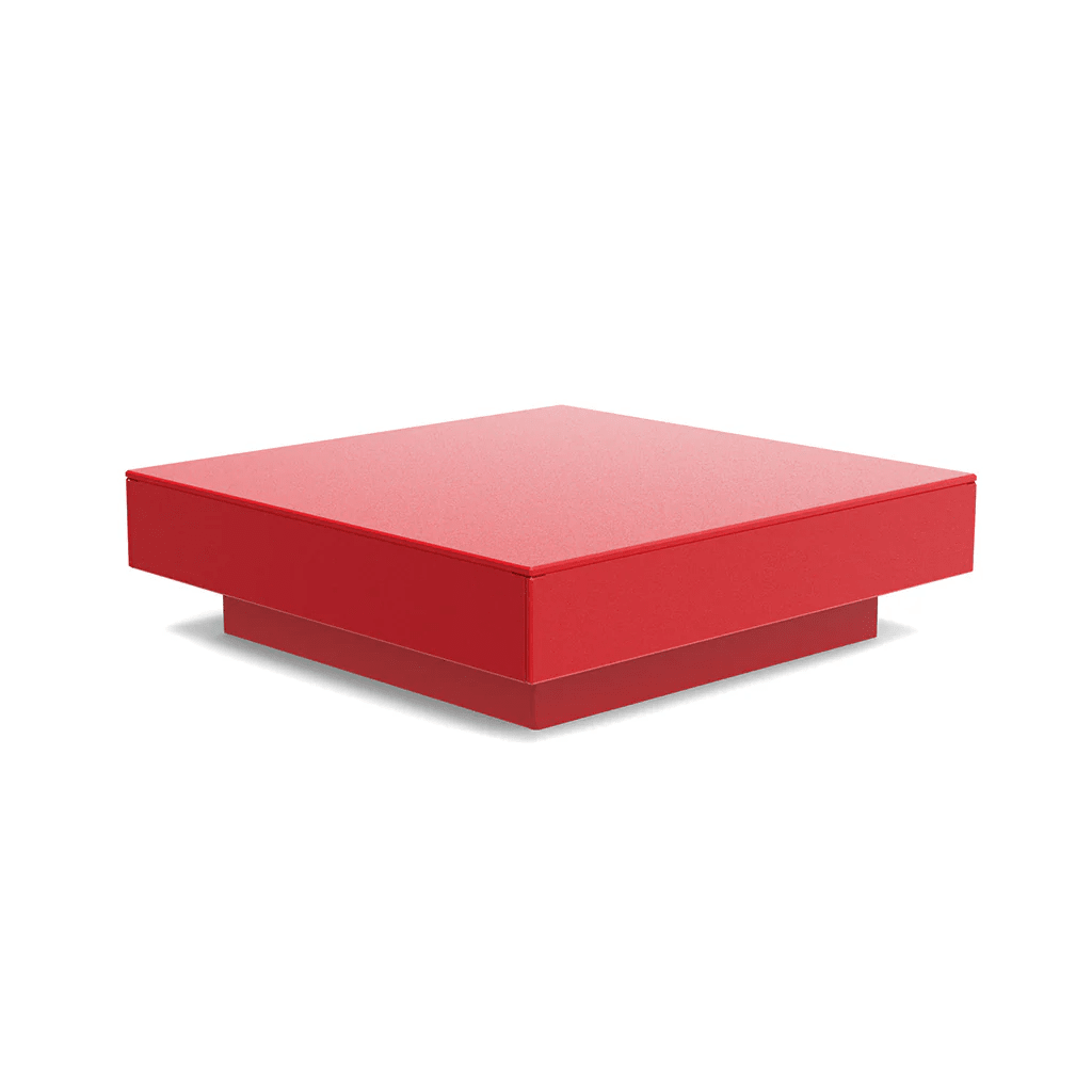 Platform One Side Table Side Tables Loll Designs Apple Red 