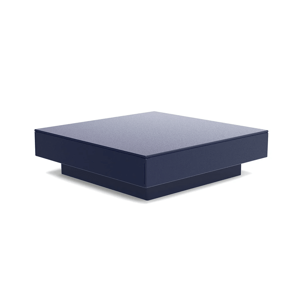 Platform One Side Table Side Tables Loll Designs Navy Blue 