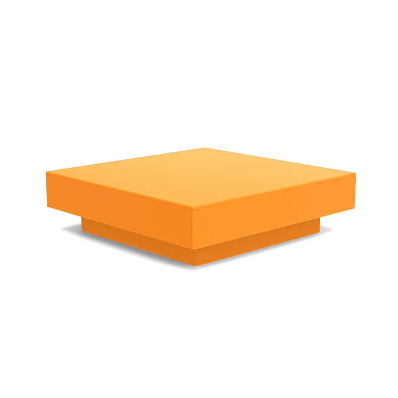 Platform One Side Table Side Tables Loll Designs Sunset Orange 