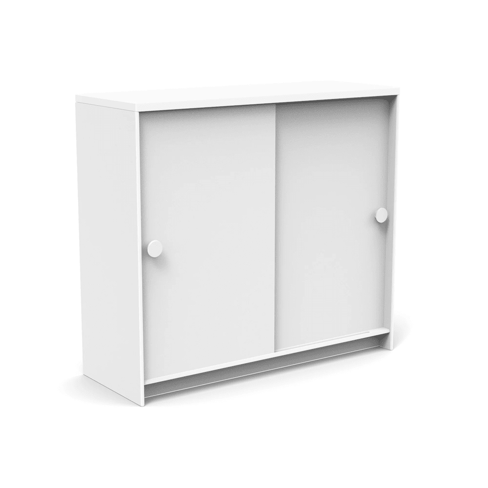Slider Cabinet storage Loll Designs Cloud White Monochromatic 
