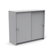 Slider Cabinet storage Loll Designs Driftwood Monochromatic 