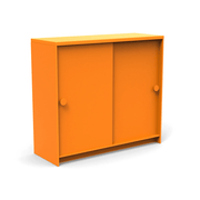 Slider Cabinet storage Loll Designs Sunset Orange Monochromatic 