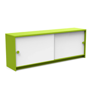 Slider Console Console Table Loll Designs Leaf Green Cloud White 