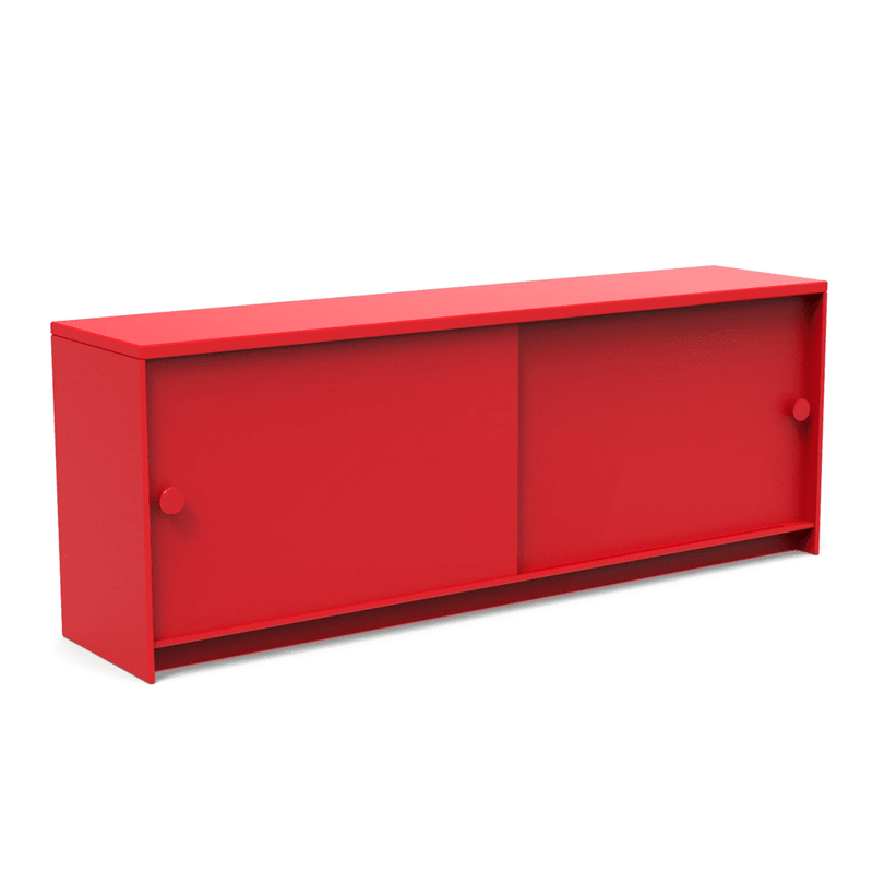 Slider Console Console Table Loll Designs Apple Red Monochromatic 