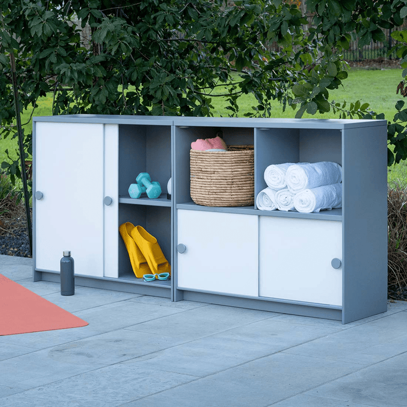 Slider Cubby Cabinet storage Loll Designs 