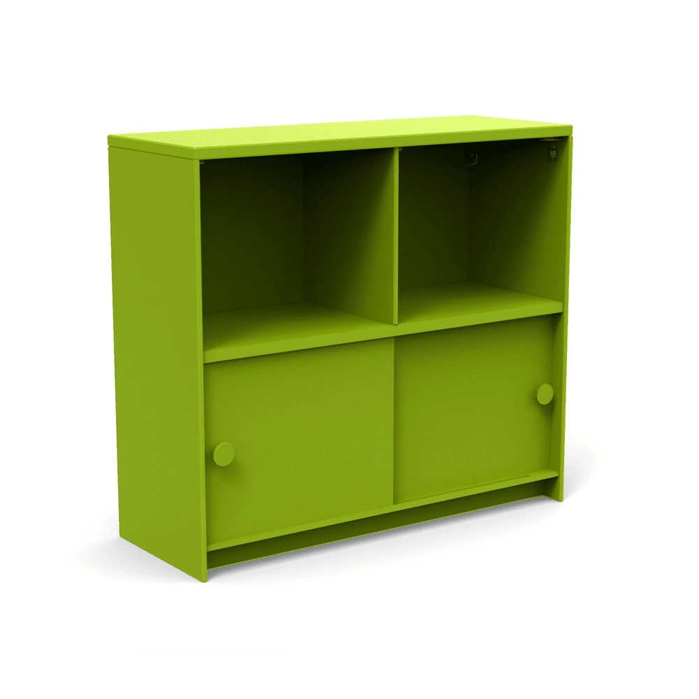 Slider Cubby Cabinet storage Loll Designs Leaf Green Monochromatic 