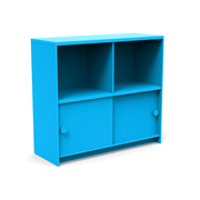 Slider Cubby Cabinet storage Loll Designs Sky Blue Monochromatic 