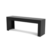 Tessellate Bench Benches Loll Designs Black Straight 