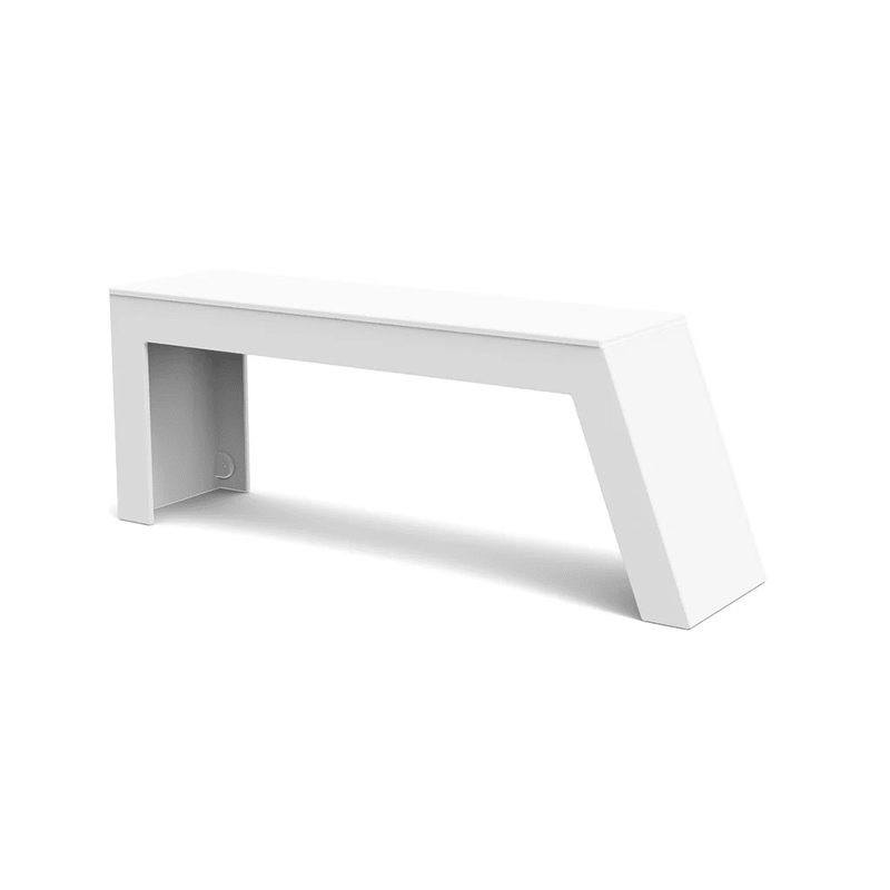 Tessellate Bench Benches Loll Designs Cloud White Slope 