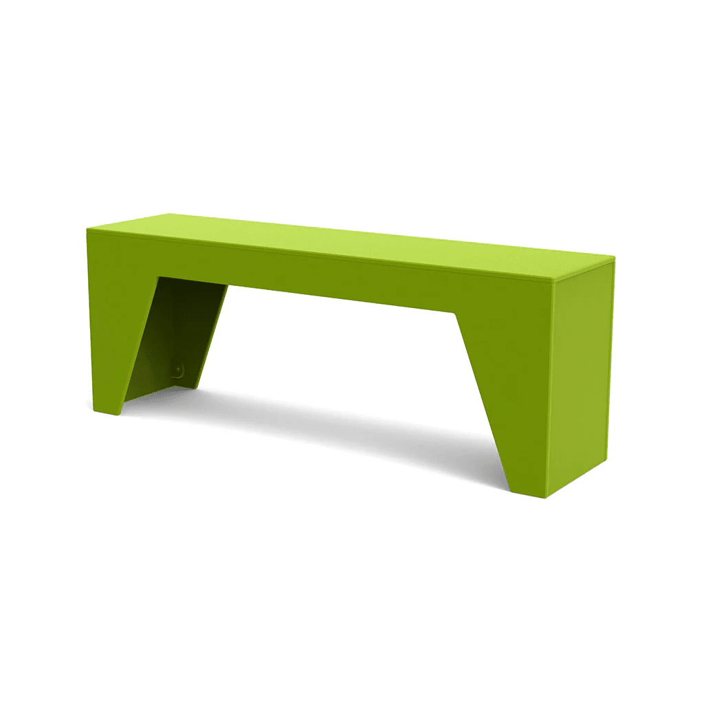 Tessellate Bench Benches Loll Designs Leaf Green Wedge 