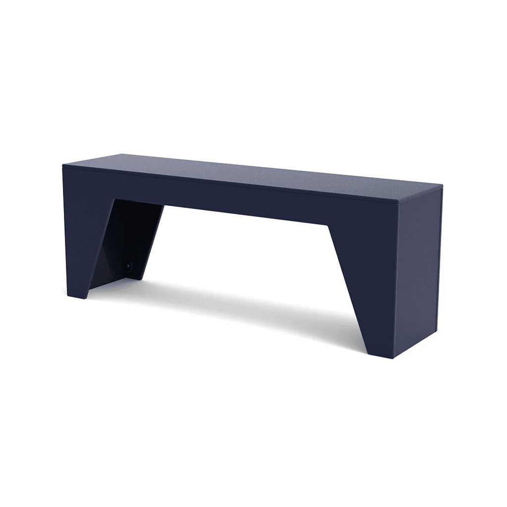 Tessellate Bench Benches Loll Designs Navy Blue Wedge 