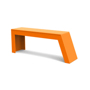 Tessellate Bench Benches Loll Designs Sunset Orange Slope 