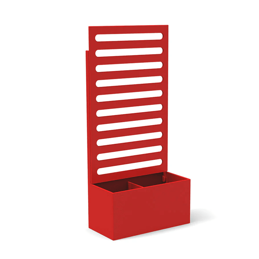 Trellis Planter planter Loll Designs Apple Red 