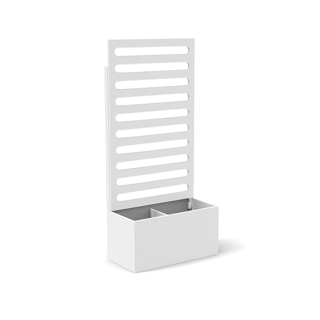 Trellis Planter planter Loll Designs Cloud White 