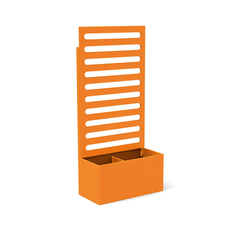 Trellis Planter planter Loll Designs Sunset Orange 