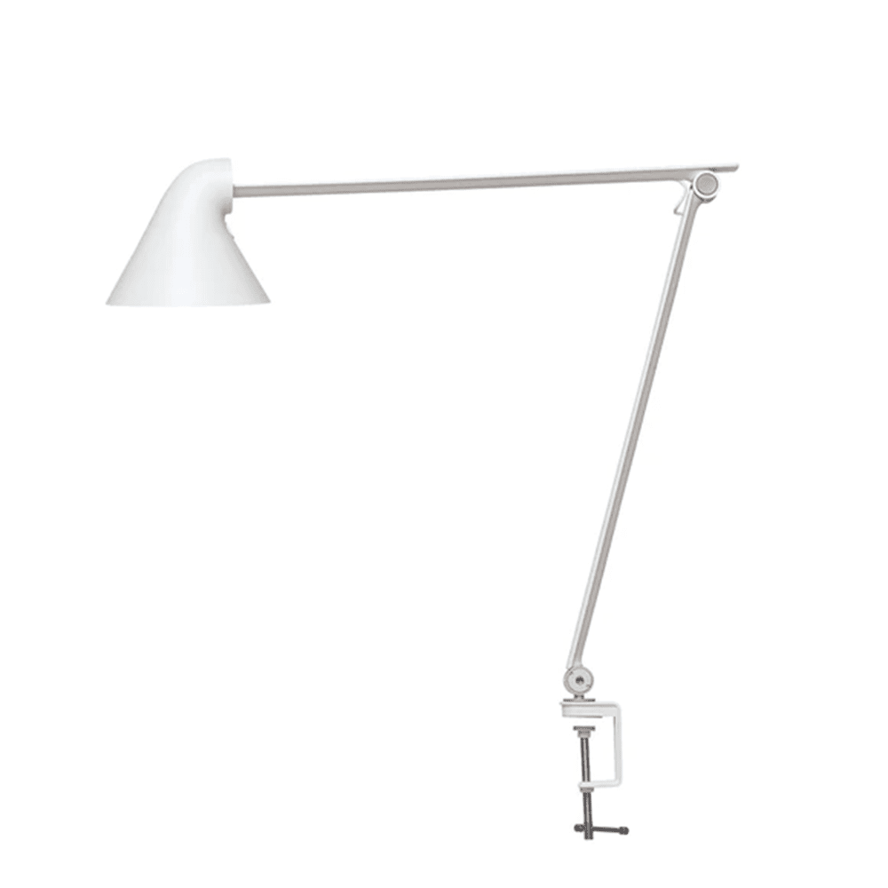 Njp Table Lamp Table Lamps Louis Poulsen White Clamp Base LED 2700K