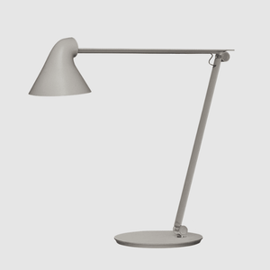 Njp Table Lamp Table Lamps Louis Poulsen Light Aluminium Grey Table Base LED 2700K