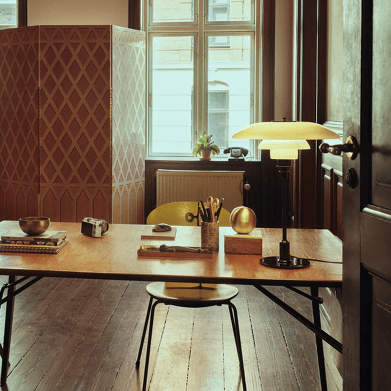 PH 3½-2½ Glass Shade Table Lamp Table Lamp Louis Poulsen 