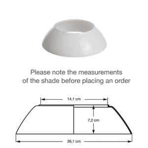 PH 4.5/4 Pendant Lamp Spare Parts Accessories Louis Poulsen PH 4½-4 glass Pendant middle shade 