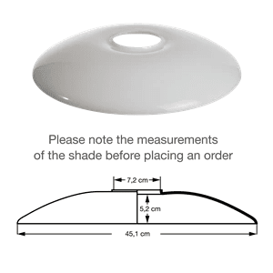 PH 4.5/4 Pendant Lamp Spare Parts Accessories Louis Poulsen PH 4½-4 glass Pendant top shade 