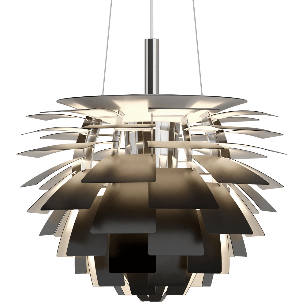 PH Artichoke Pendant hanging lamps Louis Poulsen Black 